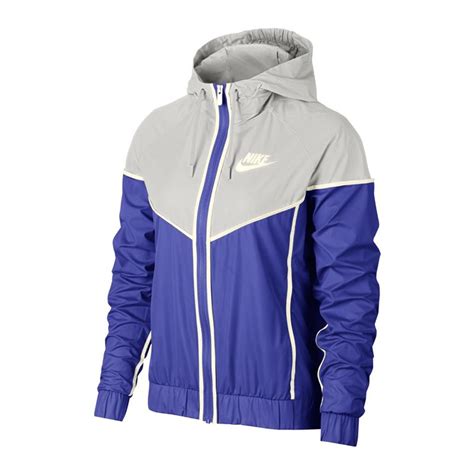 nike jacke blau grau weiß|Damen Jacken .